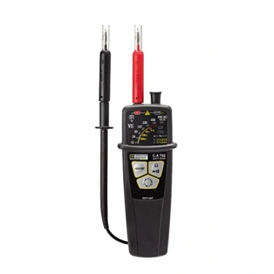 Afbeelding van Chauvin Arnoux C.A 762 IP2X Tweepolige spanningstester CAT IV 600 V LED, Akoestisch