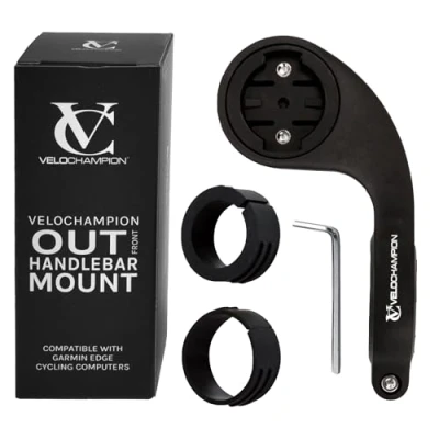 Afbeelding van VeloChampion Fietsstuurhouder voor Garmin Edge 200, 500, 510, 800, 810, 1000 en GoPro camera