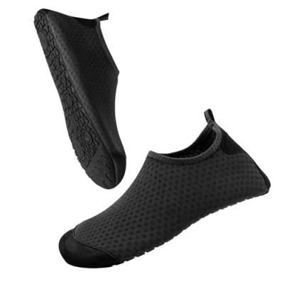 Afbeelding van Waterschoenen voor dames en heren, licht, ademend, sneldrogend, Zwart 2