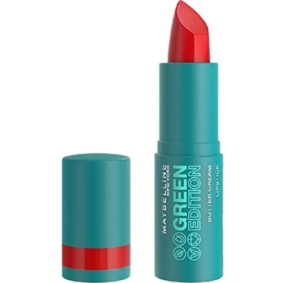 Afbeelding van Maybelline New York Buttercream Lipstick Lippenstift, Dames, Maat: 3.4 g, Rainfores