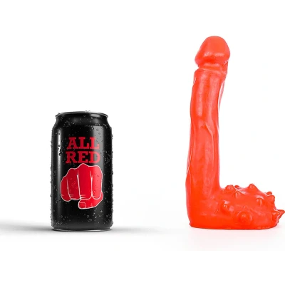Afbeelding van All Red Klassieke Dildo 19 x 2,5 cm rood