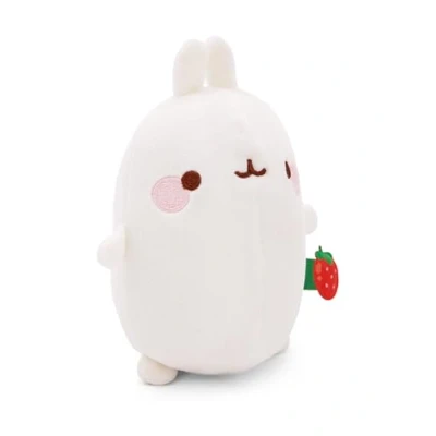 Afbeelding van MOLANG pluche dier met belletje, 12 cm, wit, voor baby&#039;s en peuters, om aan te raken, knuffelen, verkennen in slaap vallen