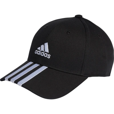 Afbeelding van adidas Sportswear 3 Stripes Twill Baseball Pet, Maat: L/XL, Black white
