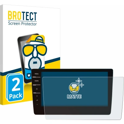 Afbeelding van BROTECT Screenprotector voor Volkswagen Tiguan 2019 Discover Pro 9.2&quot; 2017 Folie Beschermfolie matte (2 Stuks)