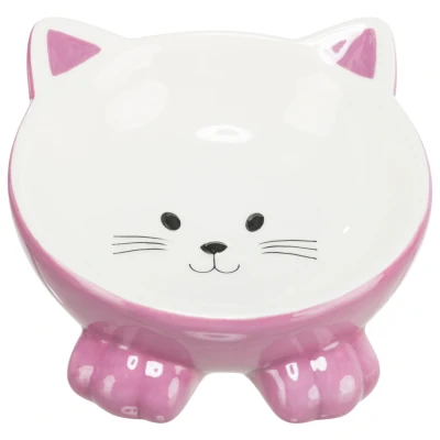 Afbeelding van Trixie Voer/Waterbak Kattenvoerbak ø14 cm Assorti