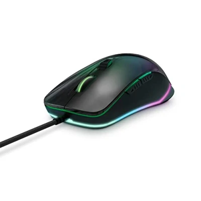 Image de Souris Energy Sistem ESG M3 Neon Avec Fil Gaming USB 6 Boutons 7200DPI Noir