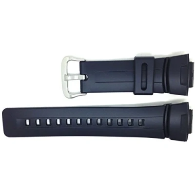 Afbeelding van Originele Casio vervangende horlogeband, zwart, riem, zwart., Riem