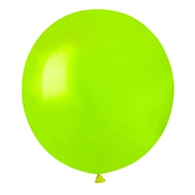 Image de Enveloppe 25 ballons nacrés en latex naturel de qualité supérieure G150 (Ø 48 cm / 19 pouces) vert clair nacré