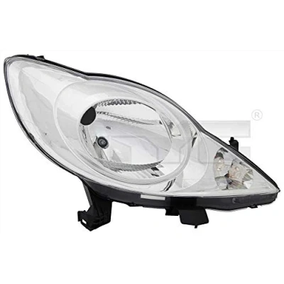 Afbeelding van TYC 20 11608 05 2 Koplampen Links H4 voor rechtsrijdend verkeer Zonder elektro motor PEUGEOT: 107 Hatchback