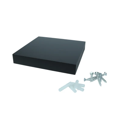Afbeelding van Wovar Zwevende Wandplank 24 x cm Zwart Per Stuk