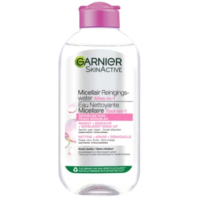 Afbeelding van 3x Garnier SkinActive Micellair Reinigingswater voor Gevoelige Huid 200 ml