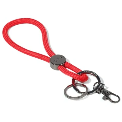 Afbeelding van Volkswagen GTI 3A4087010 sleutelhanger met logo, Rood, één maat, eigentijds, Eigentijds