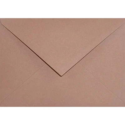 Afbeelding van Netuno 100 donkerroze enveloppen C6 114 x 162 mm, 120 g, Keaykolour Rosebud, milieuvriendelijke van gerecycled papier, kleurrijke voor wenskaarten, uitnodigingen, bruiloft,
