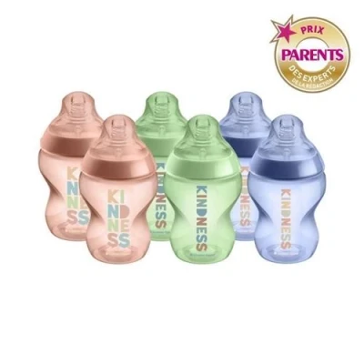 Image de Lot de 6 biberons Closer to Nature 260ml Multicolore