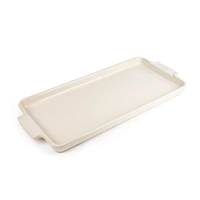 Afbeelding van Peugeot Appolia Plaat Voor Aperitiefhapjes En Gebakjes 40,2cm X 17,8cm Ecru