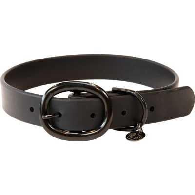 Afbeelding van Kentucky Halsband Soft Rubber Zwart 50cm