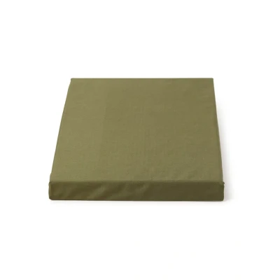 Afbeelding van Essenza Satin Hoeslaken 140 x 200 Mosgroen