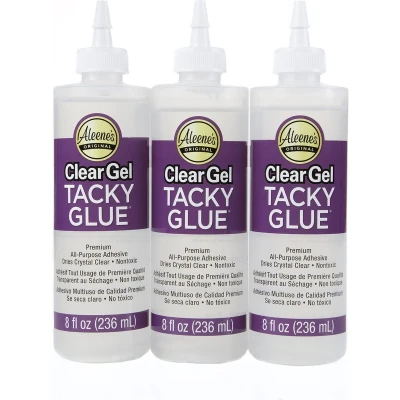 Afbeelding van Aleene&#039;s Universeellijm Tacky Glue Clear Gel 236ml 3 stuks