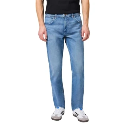 Image de Wrangler Herren Jeans Greensboro, Regular Straight Fit, Leg
