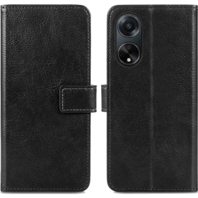 Afbeelding van iMoshion Hoesje Geschikt voor Oppo A98 Met Pasjeshouder Mandala Bookcase Zwart