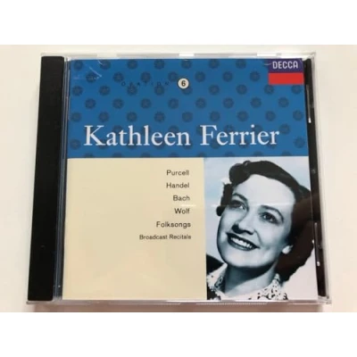 Afbeelding van Kathleen Ferrier sings Purcell, Handel, Bach, Wolf, Folksongs (Broadcast Recitals)