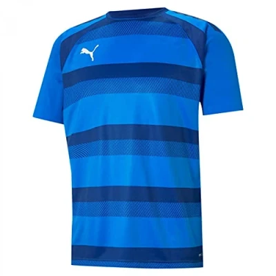 Afbeelding van Puma Teamvision Shirt Korte Mouw Heren Royal Maat: XL