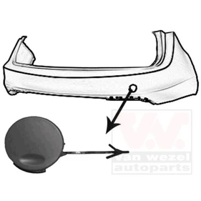Afbeelding van Van Wezel Sleepoog afdekkap 3850558