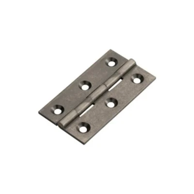 Afbeelding van Fingertip Designs Meubel scharnier in pewter, 64mm, 2 stuks.