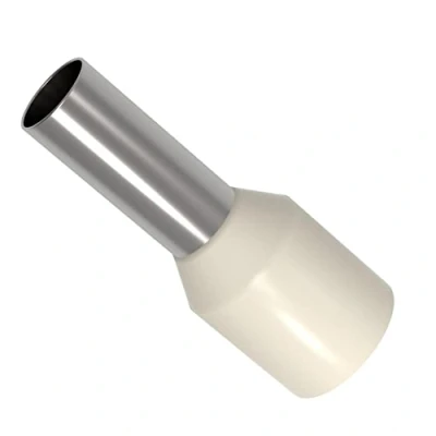 Afbeelding van Kabeleindkappen 0,34 50 mm², geïsoleerd, adereindhulzen 10 1000 selectie eenheid: (100 stuks, mm² ivoor)