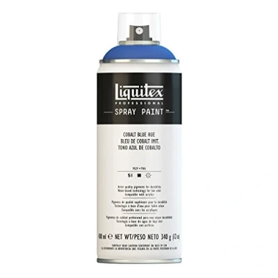 Afbeelding van Winsor &amp; Newton, Kleuren + verf voor doe het zelvers, Ac Spray 400Ml Cobalt Blue Hue 0381 (Kobaltblauwe tint, 400 ml)