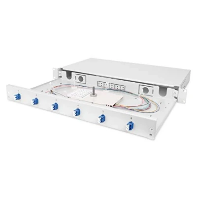 Afbeelding van Digitus DN 96330/9 Glasvezel patchpaneel 6 poorten LC Ingericht 1 HE