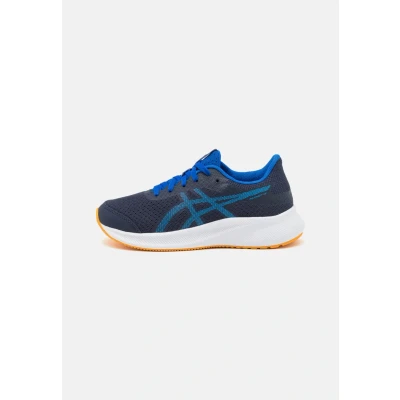 Afbeelding van Asics Patriot 13 Unisex Hardloopschoenen voor op de weg kinderen, Maat: 40, Indigo blue/blue coast Textiel/ synthetisch