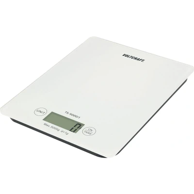 Afbeelding van VOLTCRAFT TS 5000/1 Brievenweegschaal Weegbereik (max.) 5 kg Resolutie 1 g werkt op batterijen Wit