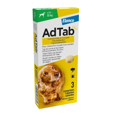 Afbeelding van AdTab Kauwtabletten Hond 11 22 kg