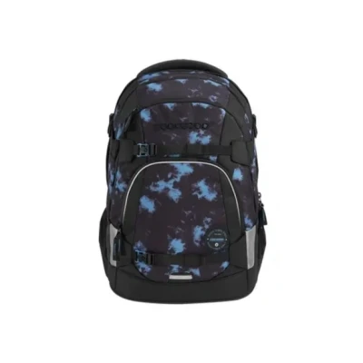 Afbeelding van Coocazoo MATE Schoolrugzak, ergonomisch en verstelbaar, hoogte taille, met borstband buikriem, licht personaliseerbaar, vanaf de 3e klas, Midnight Dust, één maat
