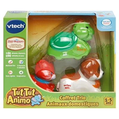 Image de Coffret Tut Animo Animaux domestiques Vtech