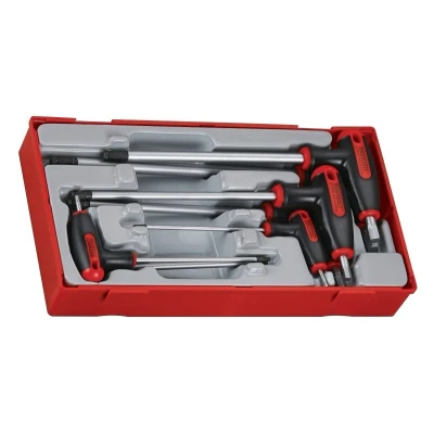 Afbeelding van TTHEX7 Allenset met T hendel Tc tray 2.5/8mm 7dlg