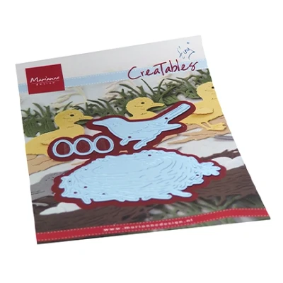 Afbeelding van Marianne D Creatable Tiny&#039;s vogelnest LR0700 110x160mm