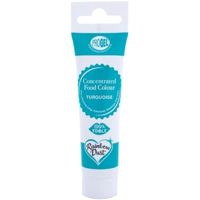 Afbeelding van Rainbow Dust Voedingskleurstof van gel, 25 g, turquoise blauw