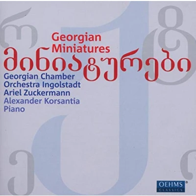 Afbeelding van Alexander Korsantia, Georgisches Kammerorchester Ingolstadt, Ariel Zuckermann Georgian Miniatures (CD)
