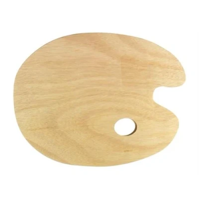 Afbeelding van Kangaro Ovalen Mengpalet Uit Mdf, 30 X 24 Cm Palet