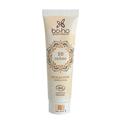 Afbeelding van Boho Cosmetics Blemish Balm Cream Beige Rose Bio, 30 ml