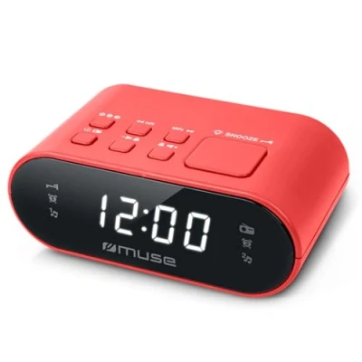 Image de Radio réveil Muse M 10 RED Rouge