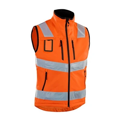 Afbeelding van Blaklader Softshell vest High Vis 3049 2517 Oranje