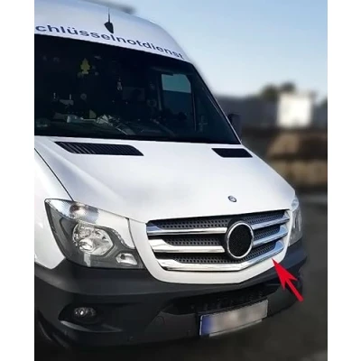 Afbeelding van Barbecuestangen van verchroomd roestvrij staal voor Mercedes Sprinter W906 vanaf facelift