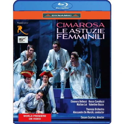 Afbeelding van Alessandro De Marchi, Eleonora Bellocci Cimarosa: Le Astuzie Femminili (Blu ray)