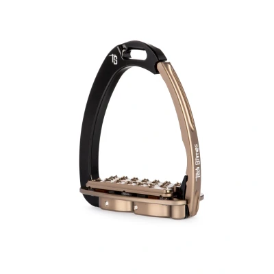 Image de Tech Stirrups Étrier Venice Plus EVO Noir/Marron Adult