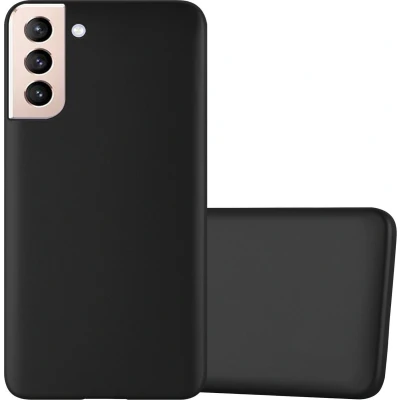 Afbeelding van Cadorabo Hoesje geschikt voor Samsung Galaxy S22 PLUS in METALLIC ZWART Beschermhoes gemaakt van flexibel TPU silicone Case Cover