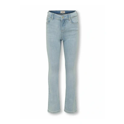Afbeelding van ONLY meisjes kids spijkerbroek BLUSH Light Blue Denim Flared Fit