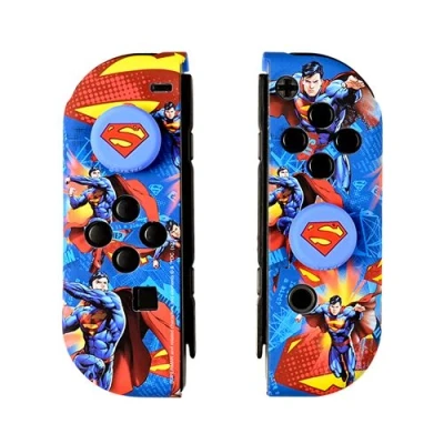 Image de Pack accessoires Combo Just For Games DC Superman pour Nintendo Switch et modèle OLED
